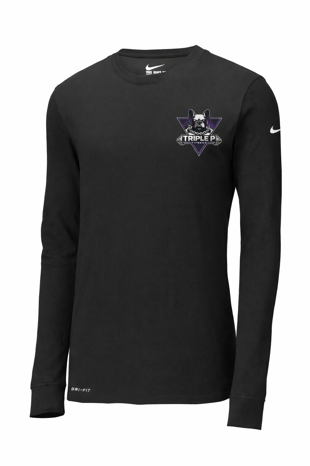 Nike Dri-Fit Cotton/Poly Long Sleeve Tee