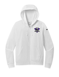 Nike Women's Club Fleece Sleeve Swoosh Full Zip Hoodie